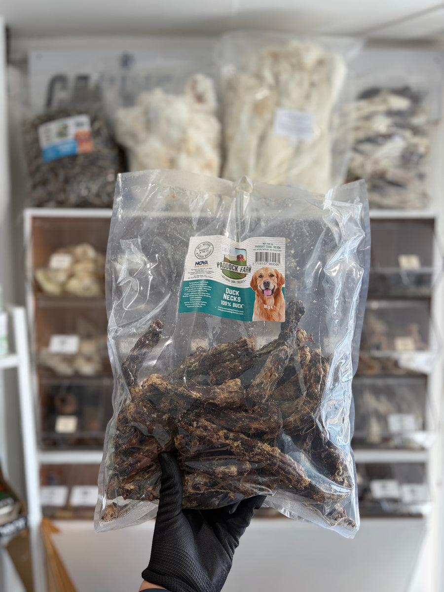 Dried Duck necks 1kg – Canine Complete