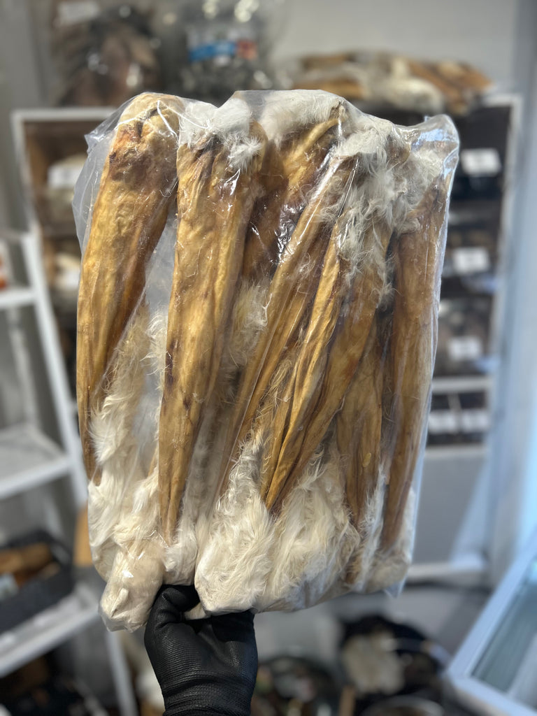 New Rabbit Skin Rabbit Skin for Dogs - Natural, Chewy Treat for Healthy Skin and Coat ...