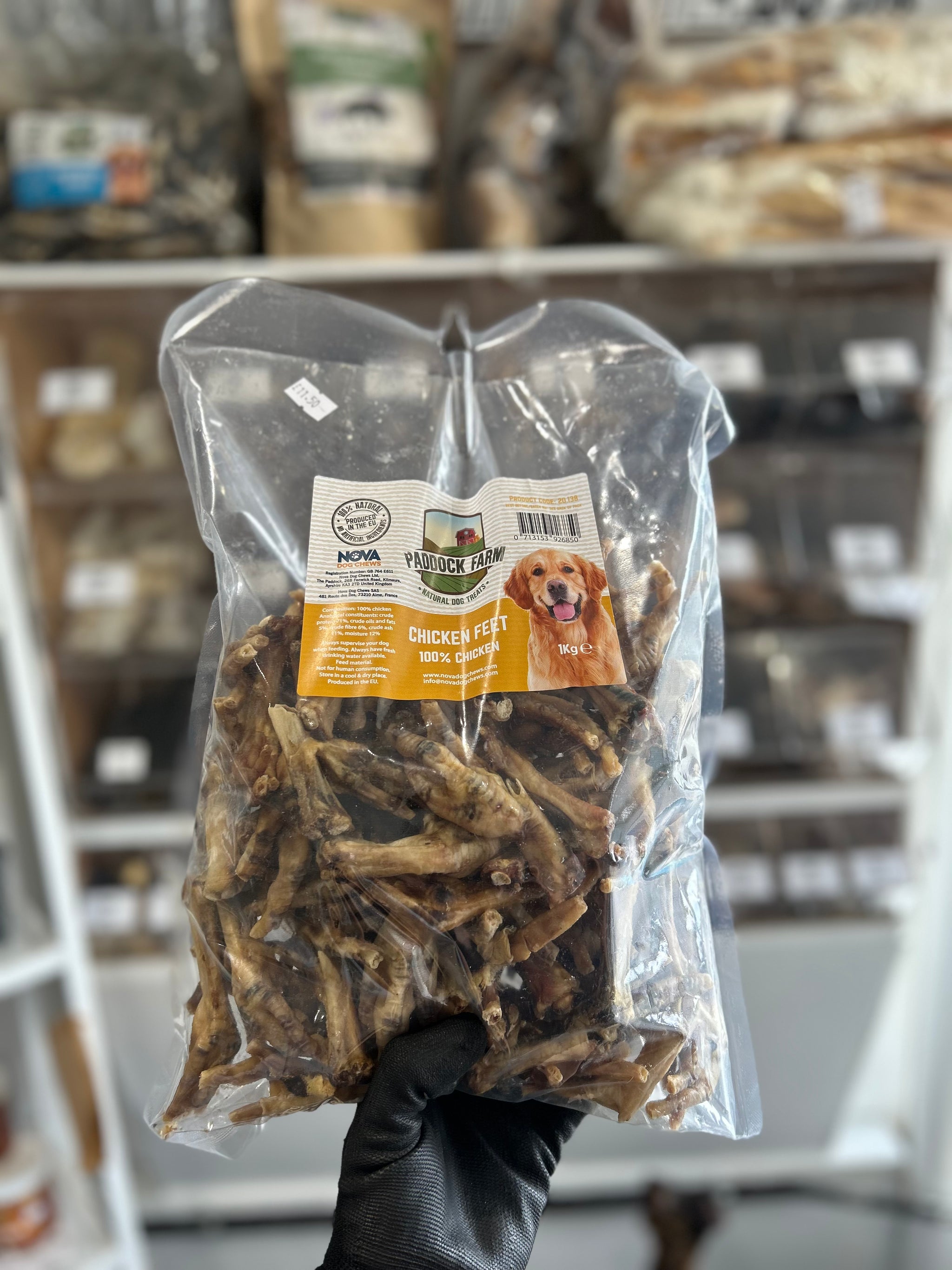 Chicken Feet for Dogs Natural, Protein-Rich Treats for Healthy